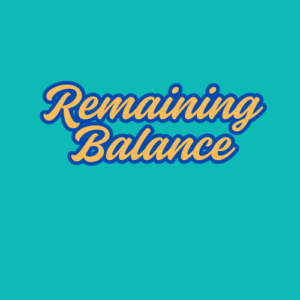 Remaining Balance